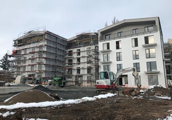 Stavba úspěšně pokračuje