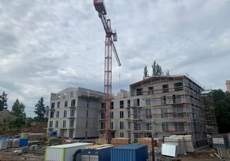 Stavba pokračuje rychlým tempem