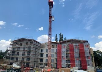 Stavba úspěšně pokračuje