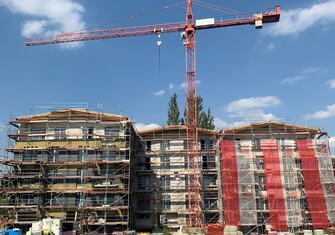 Stavba úspěšně pokračuje