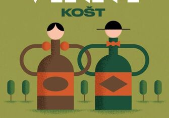 Setkání v rámci vinného koštu v sousedním parku Kumpánova zahrada