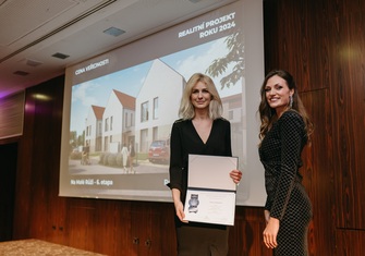 6. etapa našeho sesterského projektu Na Malé Růži získala cenu v soutěži Realitní projekt roku 2024